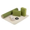 888gre yoga meditation pilates flow set olive sand 1