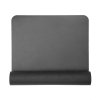 630pb yoga yogamatte phoenix mat black above halb gerollt