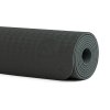 887sw yoga meditation pilates yogamatte flow schwarz close up