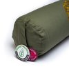 yogi yogini bolster valec na jogu so symbolom eco pohanka 100 organicka bavlna 60 x 16 cm 8