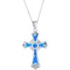 JP SO C1 Opal Cross with Circle 75488