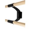 27 Wall mounted support ARABESQUE DOUBLE BLACK