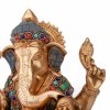 gan20b meditation zubehoer ganesh statue mehrfarbig kopf