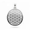 pp102go kettenanhaenger blume des lebens 25mm silber