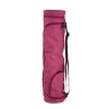 904aum yoga yogataschen asana bag aubergine meliert stehend