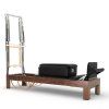 86 dark wood classic reformer with tower (2)