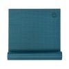 ymap yoga meditation pilates yogamatte asana petrol above halb gerollt gedreht