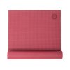 ymar yoga meditation pilates yogamatte asana weinrot above halb gerollt gedreht