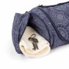 541mb yoga maharaja collection gemusterte asana bag cotton mandala dunkelblau close up fach