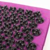 533na shiatsu vital akupressur fussmatte 35 x 35 cm soft aubergine nah
