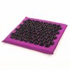 533na shiatsu vital akupressur fussmatte soft 35 x 35 cm aubergine