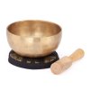 ks13 spa und wellness klangschale 13cm inklusive unterlage holzknoeppel in schale