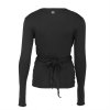 ha00a yamadhi wrap jacket viskose black back