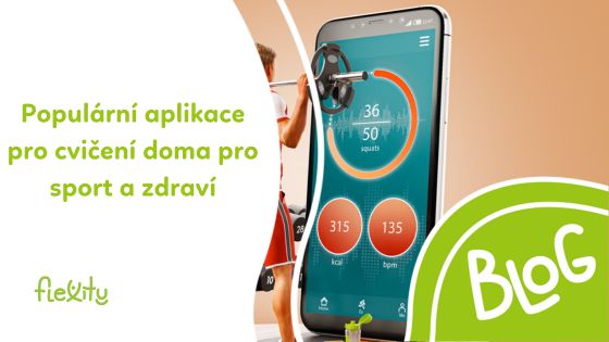 Populární aplikace pro cvičení doma pro sport a zdraví