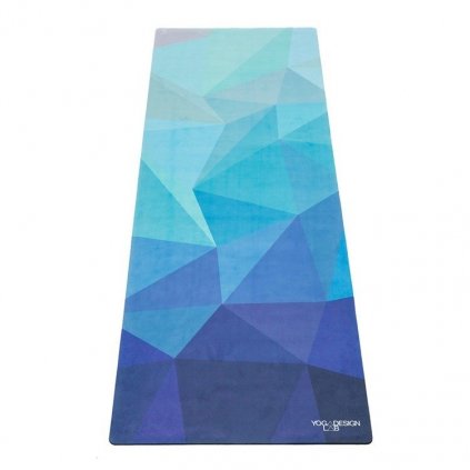1044 3 yoga design lab travel mat geo blue joga podlozka 1mm