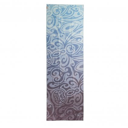 907amm yoga towel art collection maori magic above