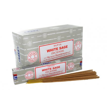 AWG Satya White Sage (Bílá šalvěj) vonné tyčinky 15 g