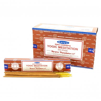 AWG Satya vonné tyčinky Yogic meditation Joga meditácie 15 g