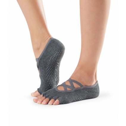 2028 1 toesox halftoe elle protismykove ponozky charcoal grey