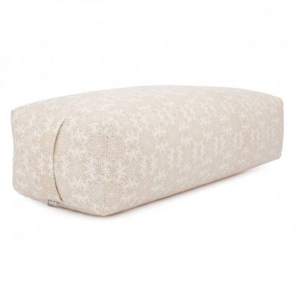 vyrp11 311986ef yoga maharaja collection salamba bolster gemustert 64 x 25 x 17 cm madurai ecru