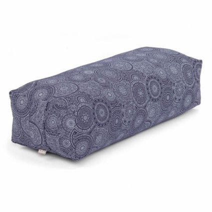 986mb yoga maharaja collection salamba bolster gemustert rauchblau
