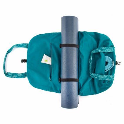 544pp yoga maharaja collection yogatasche namaste bag paisley petrol liegend