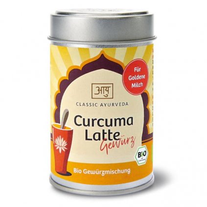 classic ayurveda bio zmes korenia curcuma latte 50 g