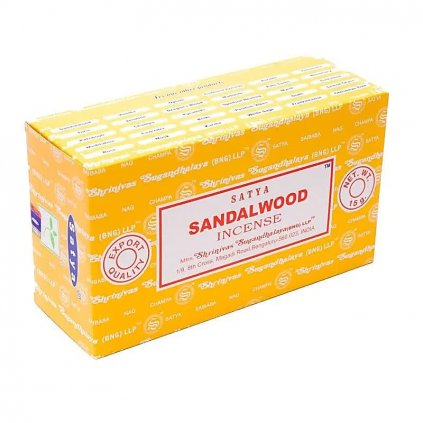 satya incense vonne tycinky sandalwood 15 g