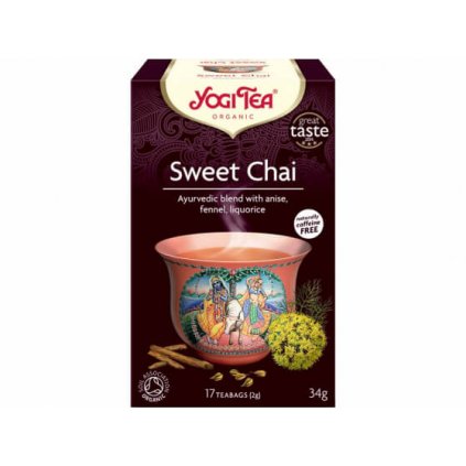 3380 1 yogi tea bio sweet chai sladky chai 17 x 2 g