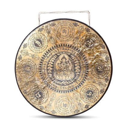 phoenix nepalese vyrezavany gong 60 cm