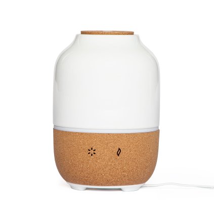 dif3841 wellness entspannung ultraschall aromatherapie diffusor lealia keramik kork