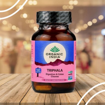 Triphala kapsuly Organic India