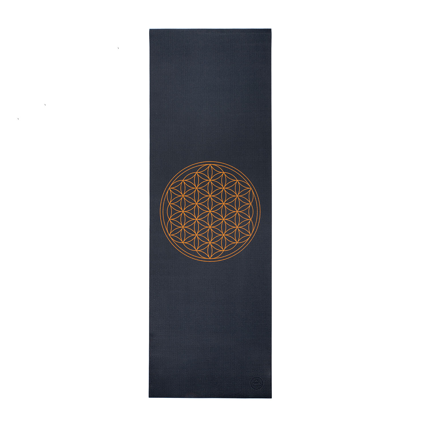 Bodhi Yoga Bodhi Leela Flower of life jóga podložka Květ života šedá (antracit) 183 x 60 cm x 4 mm