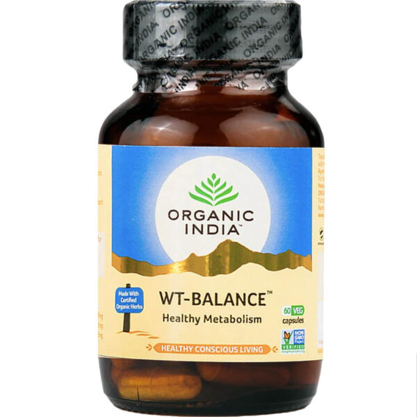 Organic India Weight Balance kapsle 60 ks, metabolismus, nadváha