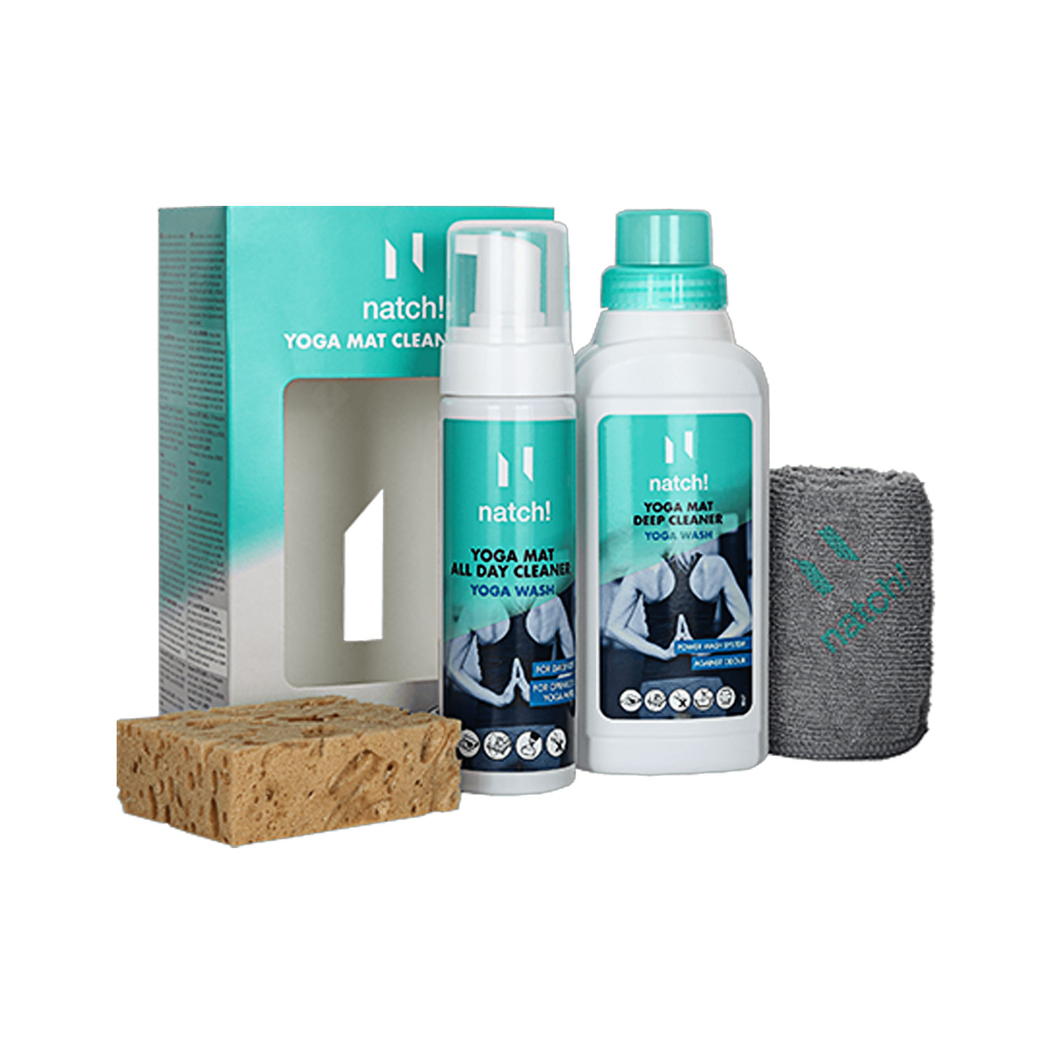 Bodhi Yoga Natch Yoga Mat All Day Cleaning SET čistící SET na podložky pro hloubkové čištění 700ml