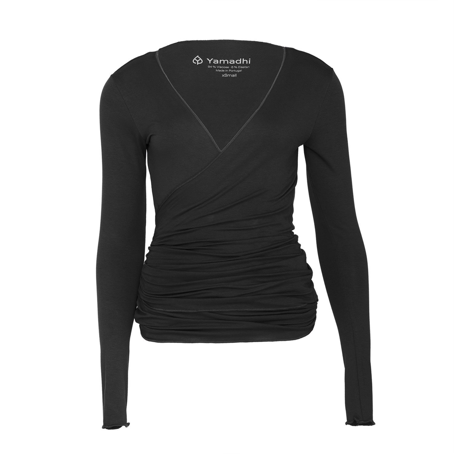 Bodhi Yamadhi Bodhi Yoga Yamadhi Wrap Jacket zavinovací top černý Velikost: L