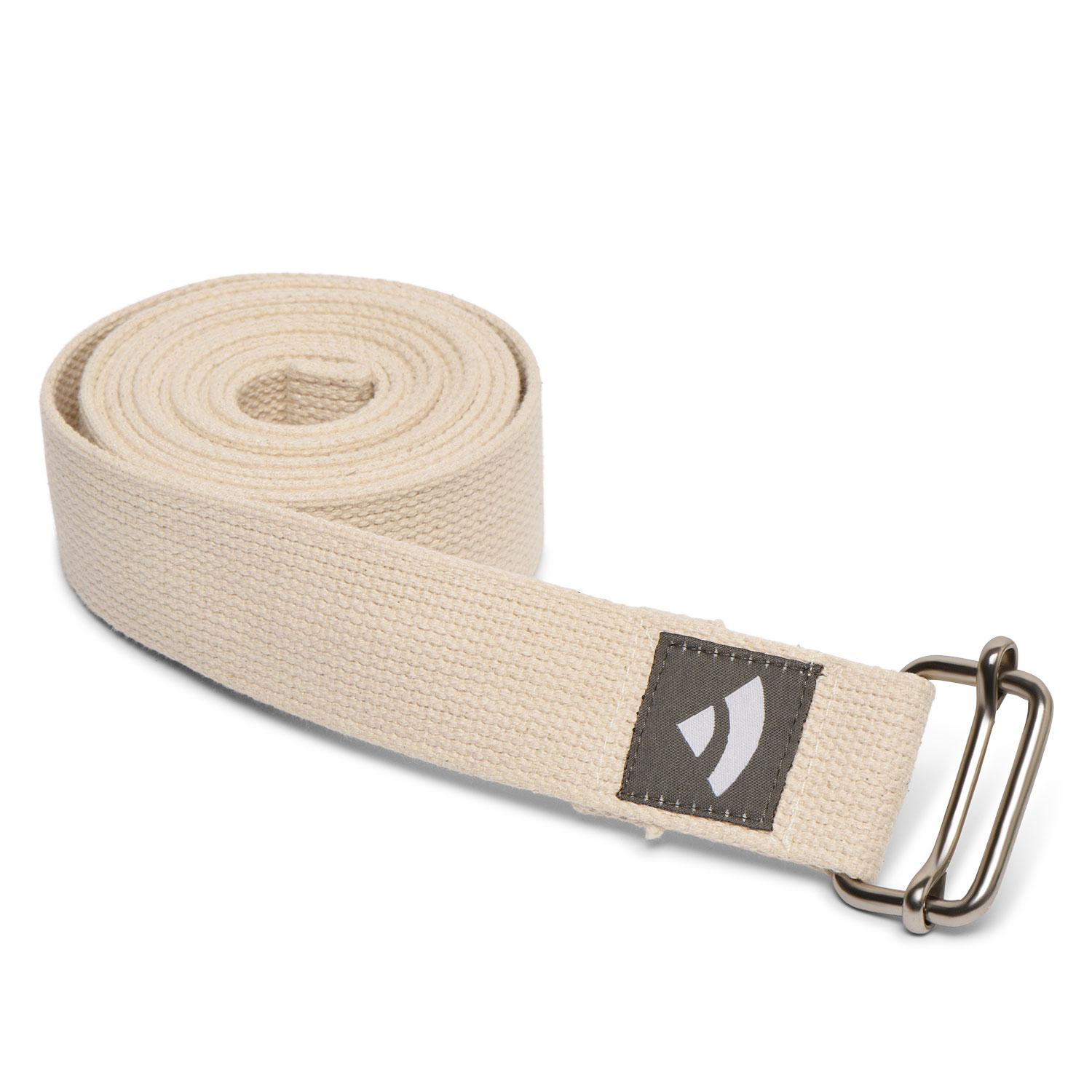 Bodhi Yoga Bodhi Jóga Popruh ASANA BELT s posuvnou sponou 250 cm Barva: Bílá