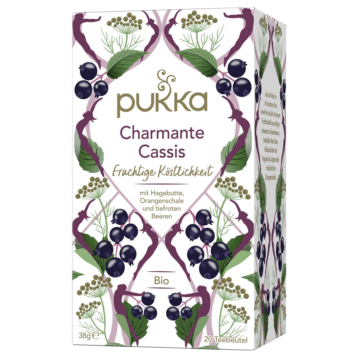 PUKKA Herbs Ajurvédský Bio čaj Blackcurrant Beauty Charmante Organic 20 ks