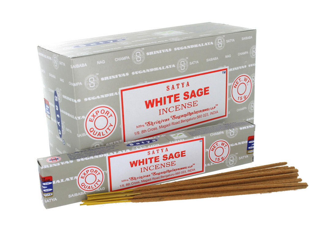 Phoenix Import Satya White Sage Bílá šalvěj vonné tyčinky 15 g