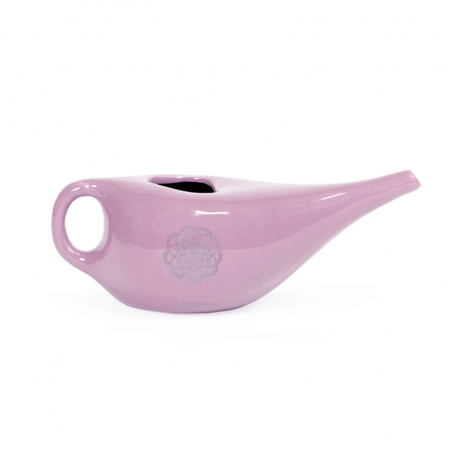 Bodhi Yoga Bodhi Neti Pot Mandala Konévka na výplach nosu 250 ml - nosní sprcha Barva: Fialová