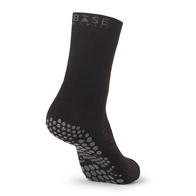 Base 33 sportovní protiskluzové ponožky Crew vysoké černé…