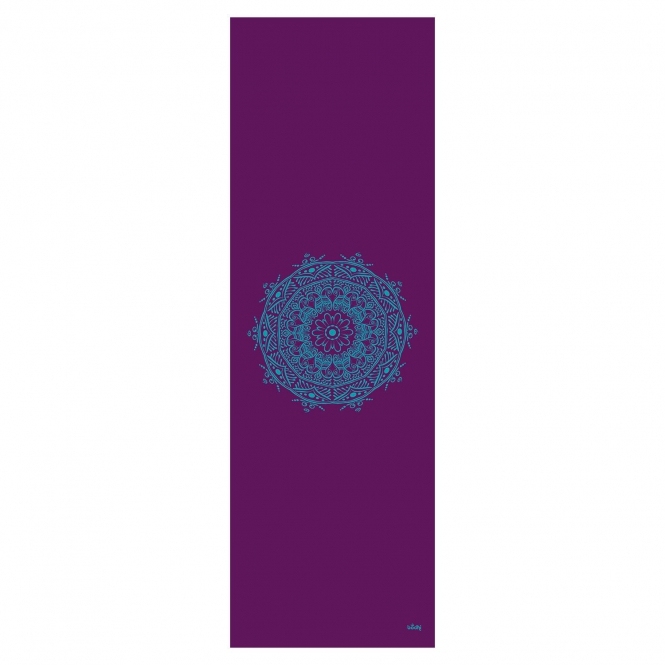 Bodhi Yoga Bodhi Leela Mandala joga podložka 183 x 60 cm x 4 mm Barva: Fialová