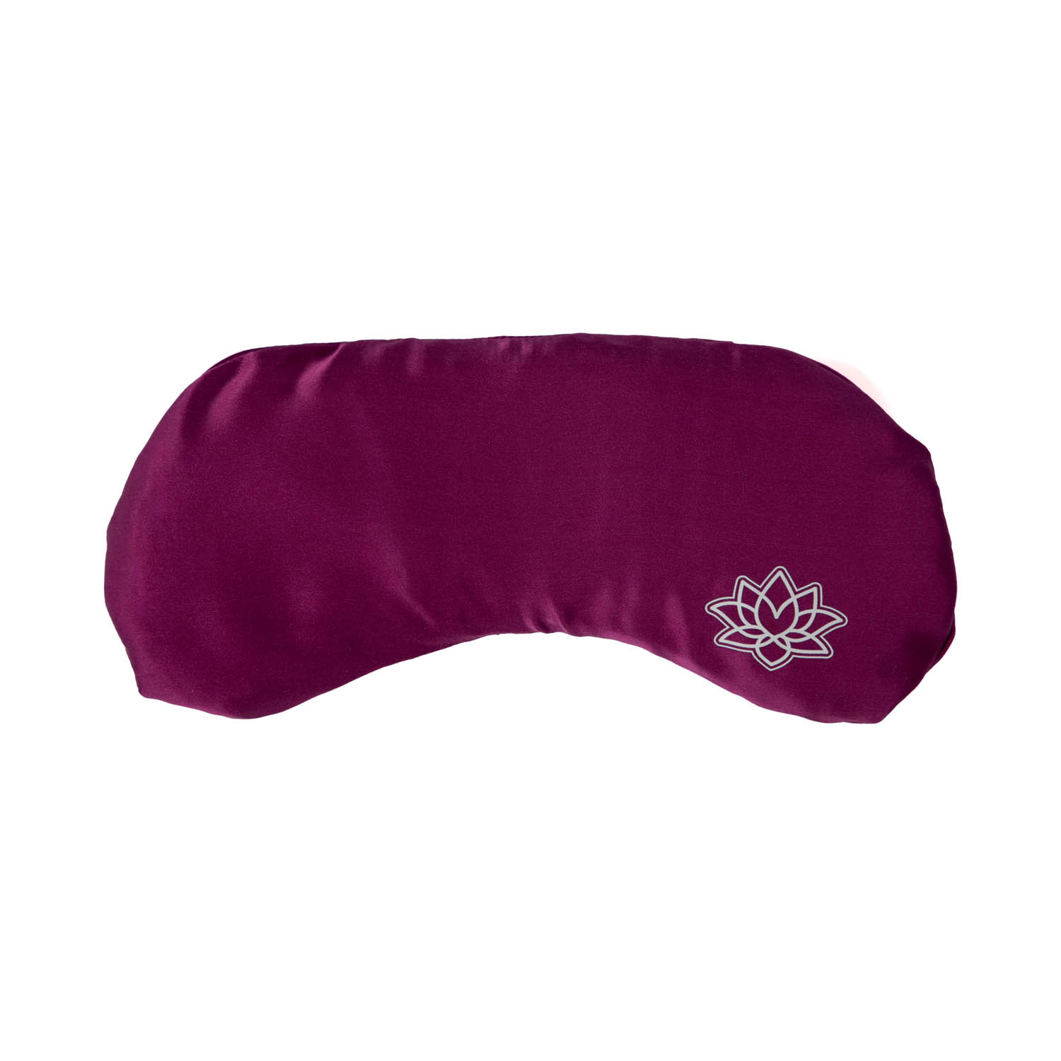 Bodhi Yoga Bodhi 100% jemný bavlněný meditační polštář na oči s levandulí 24 cm Barva: Baklažánová