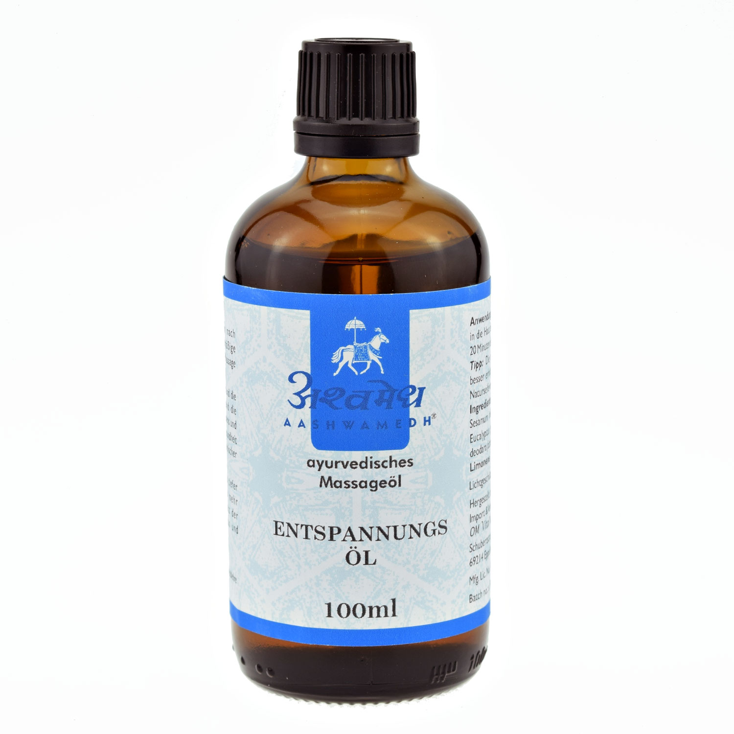 Aashwamedh OM Ayurveda Relax Oil masážní olej 100 ml