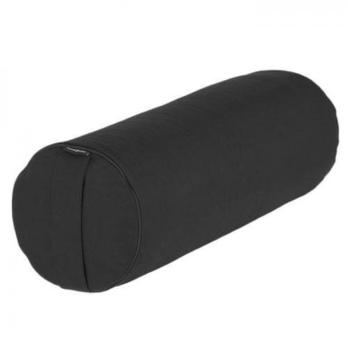 Bodhi Yoga Bolster Basic černý 65 x 23 cm špalda Náplň: Špalda