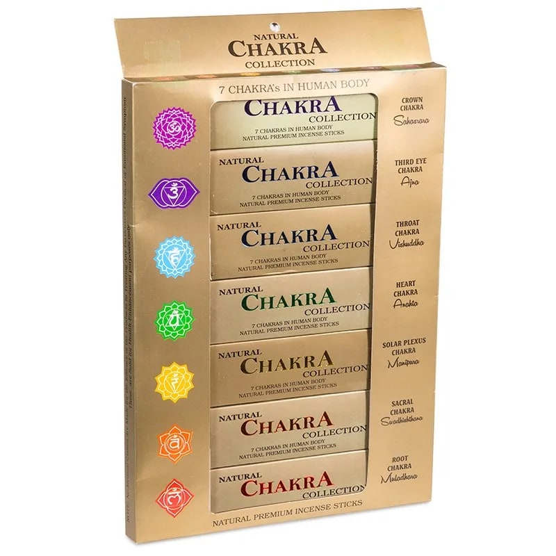 Flexity Ayurvedic Natural 7 Chakra Incense vonné tyčinky 105 g