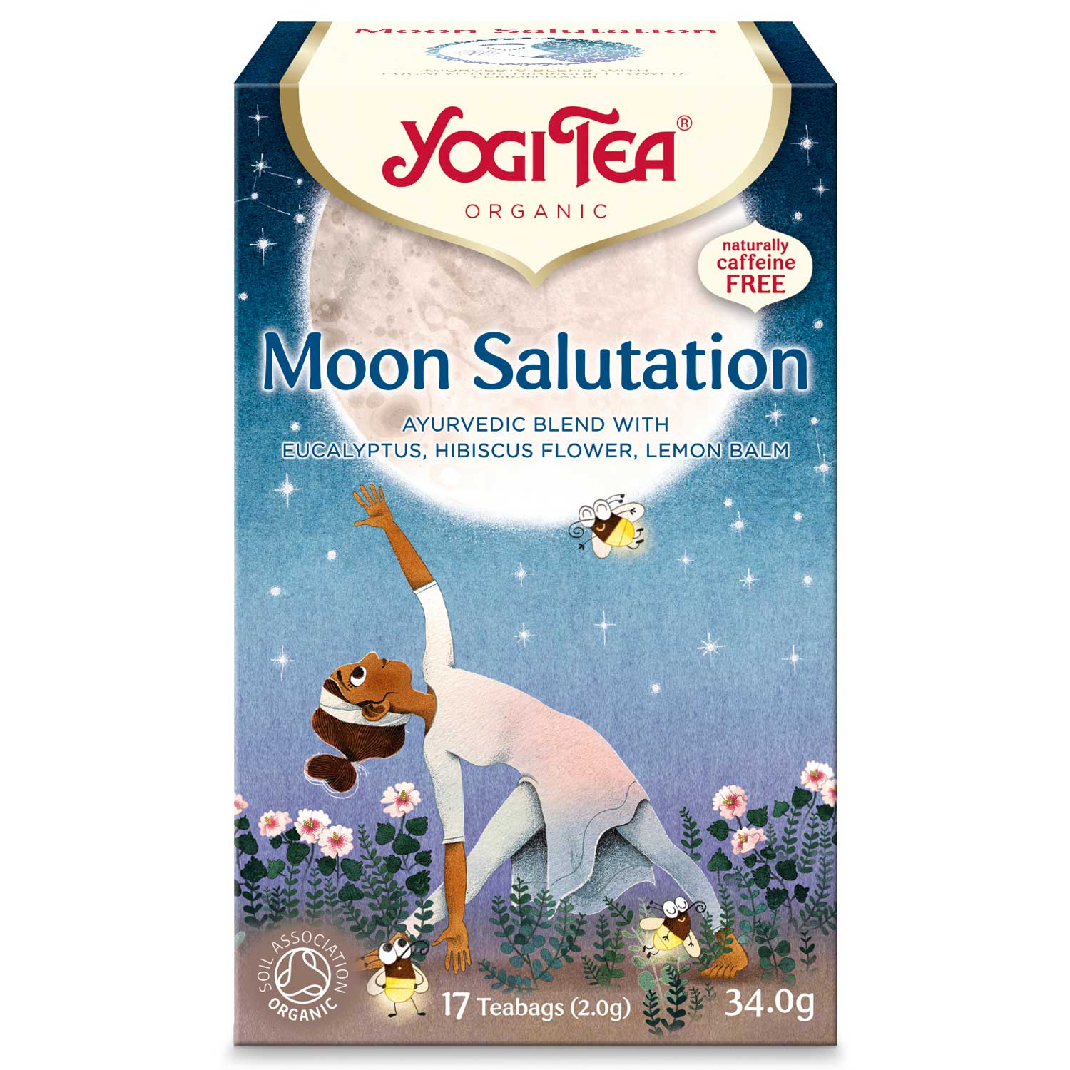 Yogi Tea Moon Salutation (Pozdrav měsíci) ajurvédský bylinný čaj 17 x 2 g