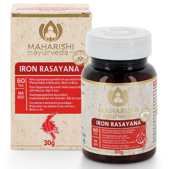 Maharishi Ayurveda Iron Rasayana přírodní železo 60 tablet