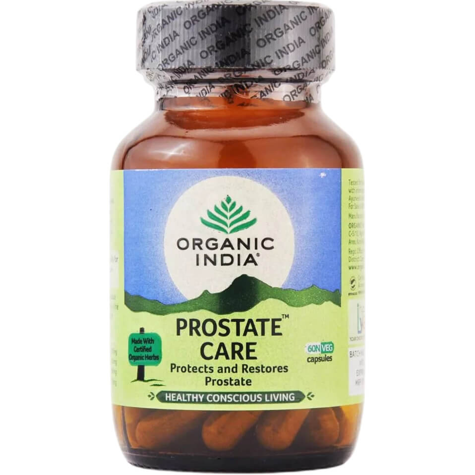Organic India Organic Indie Prostate Care tobolky 60 ks - prostata a urologický systém