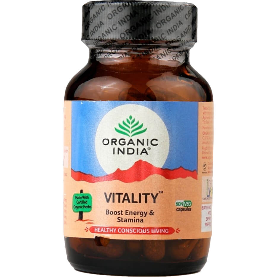 Organic India Organic Indie Vitality kapsle 60 ks - vitalita,…